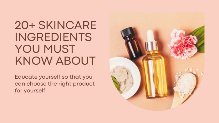 skin care ingredients you should know about